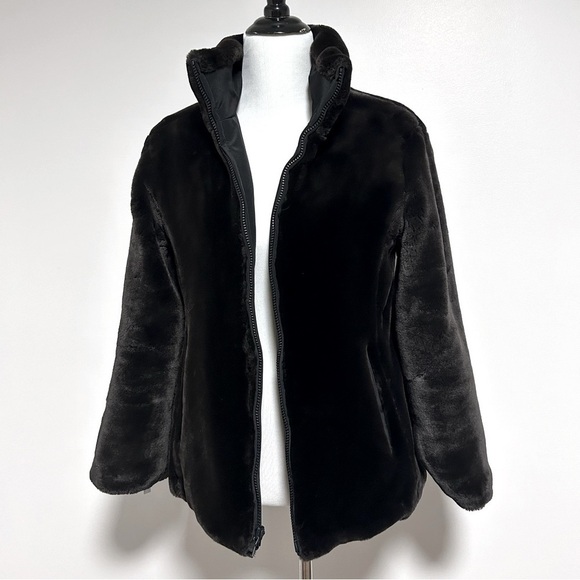 MARC NewYork Reversible Faux Fur Coat - Picture 2 of 9